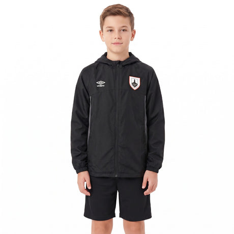 Umbro Longford Town Football 2026 Kids Shower Jacket