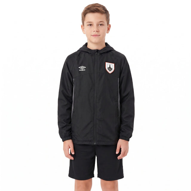 Umbro Longford Town 26 K Shower Jkt Blk