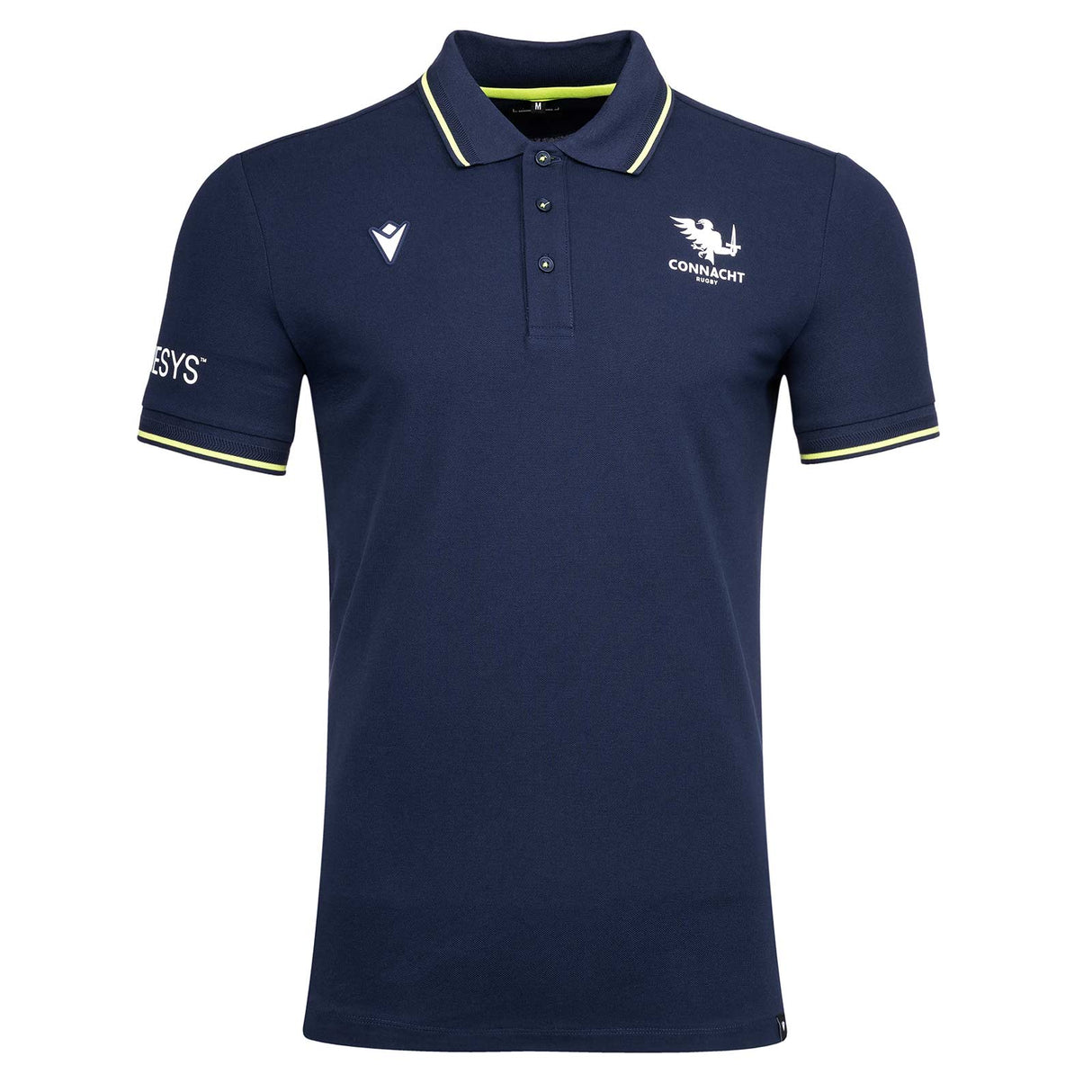 Macron Connacht Rugby 2026/27 Adults Cotton Polo Shirt