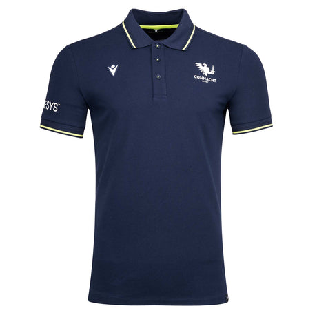Macron Connacht Rugby 2026/27 Adults Cotton Polo Shirt
