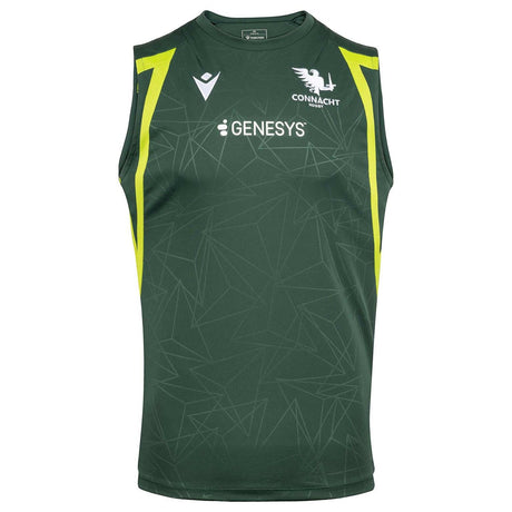 Macron Connacht Rugby 2026/27 Kids Sleeveless Staff Tank Top