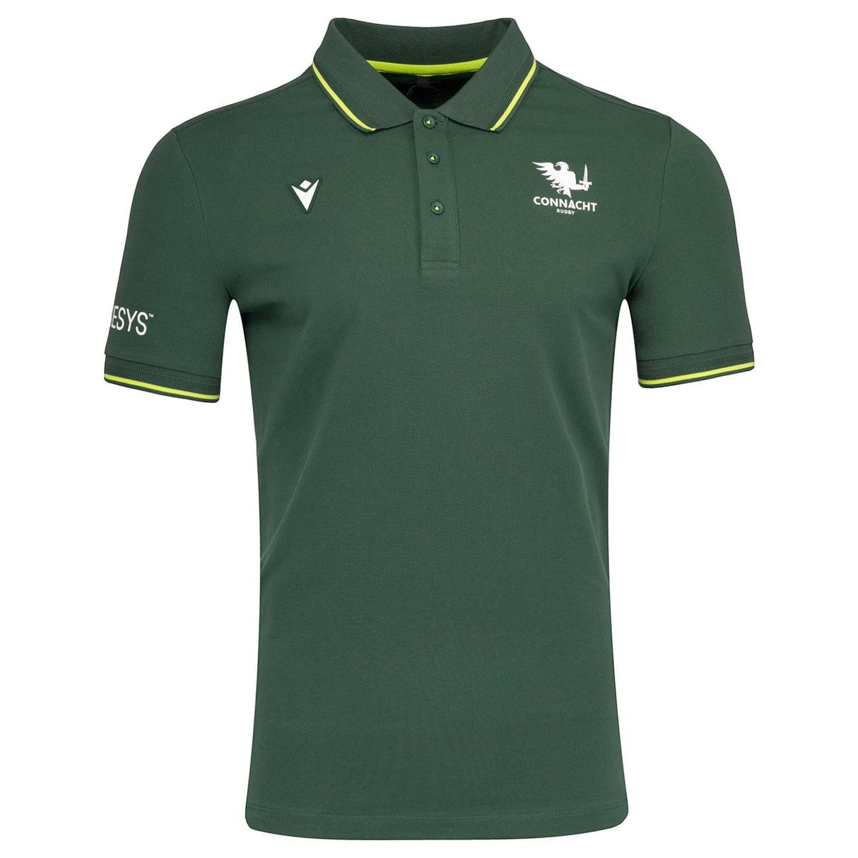 Macron Connacht Rugby 2026/27 Adults Short Sleeve Polo Shirt