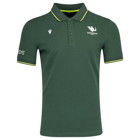 Macron Connacht Rugby 2026/27 Adults Short Sleeve Polo Shirt