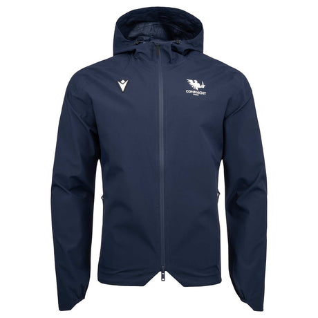 Macron Connacht Rugby 2026/27 Adults Hooded Rain Jacket
