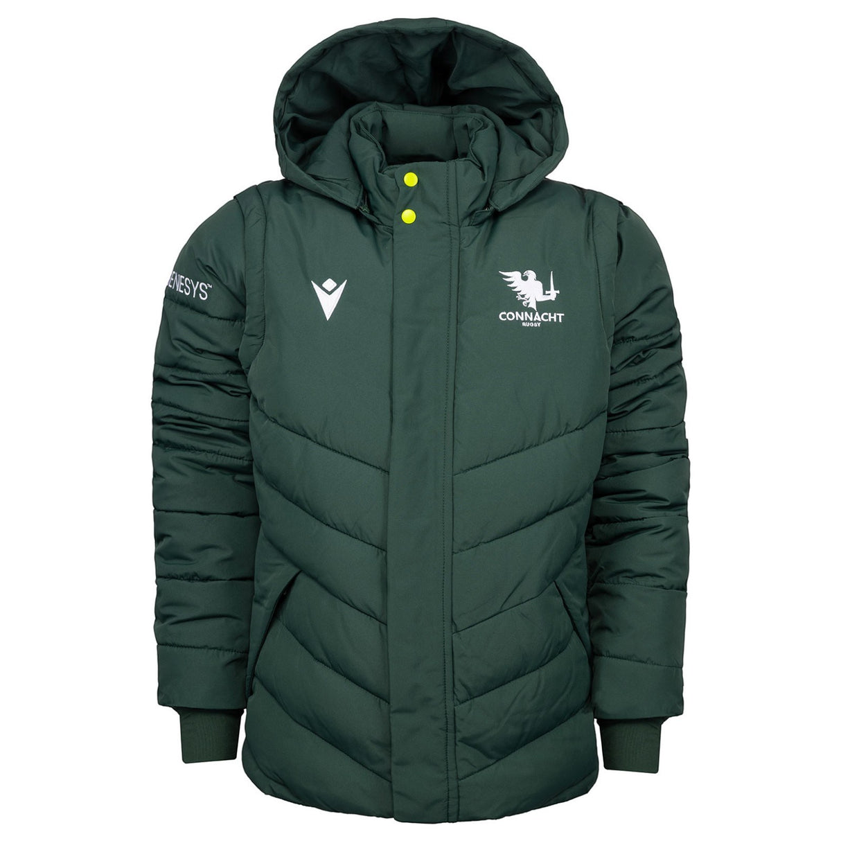 Macron Connacht Rugby 2026/27 Adults Hood Bomber Jacket