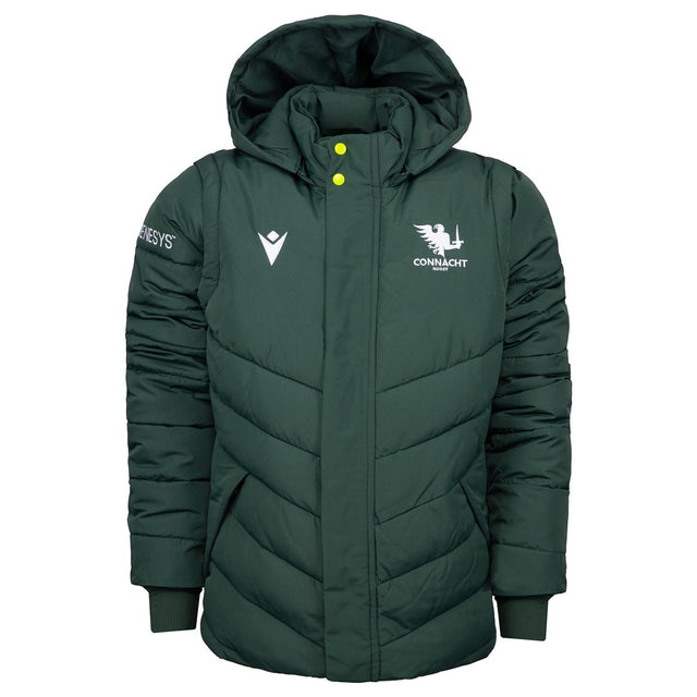Macron Connacht Rugby 2026/27 Adults Hood Bomber Jacket