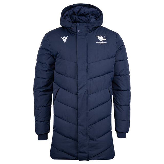 Macron Connacht Rugby 2026/27 Kids Padded Hood Jacket