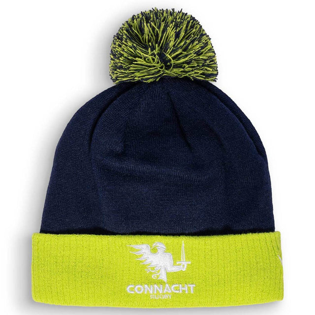 Macron Connacht Rugby 2026/27 Adults Winter Pom Beanie Hat