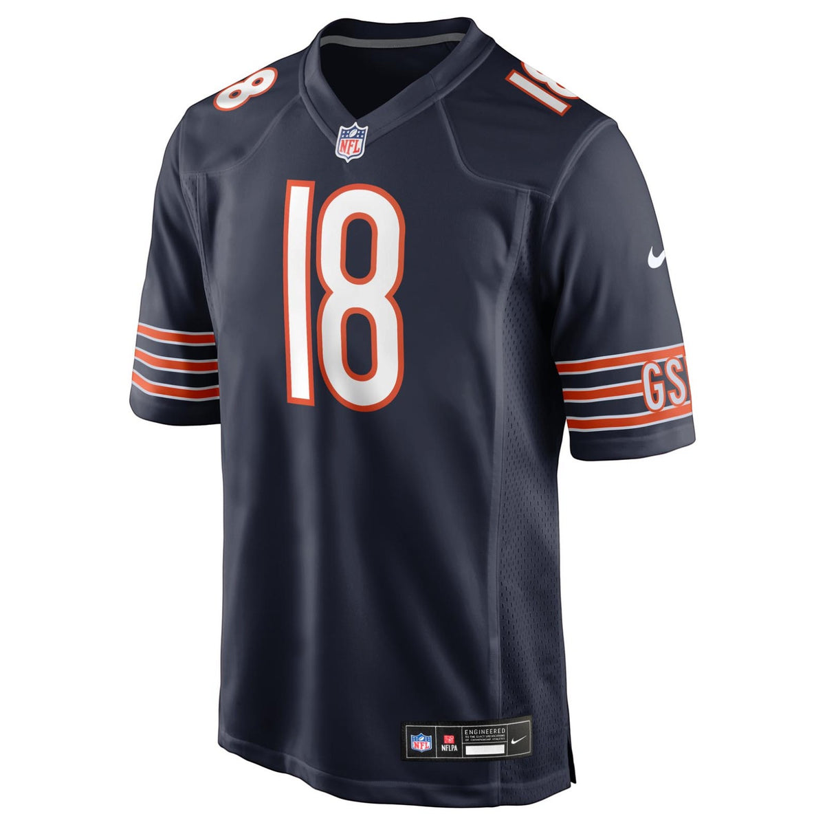 Nike Chicago Bears Williams 18 Mens Home Jersey