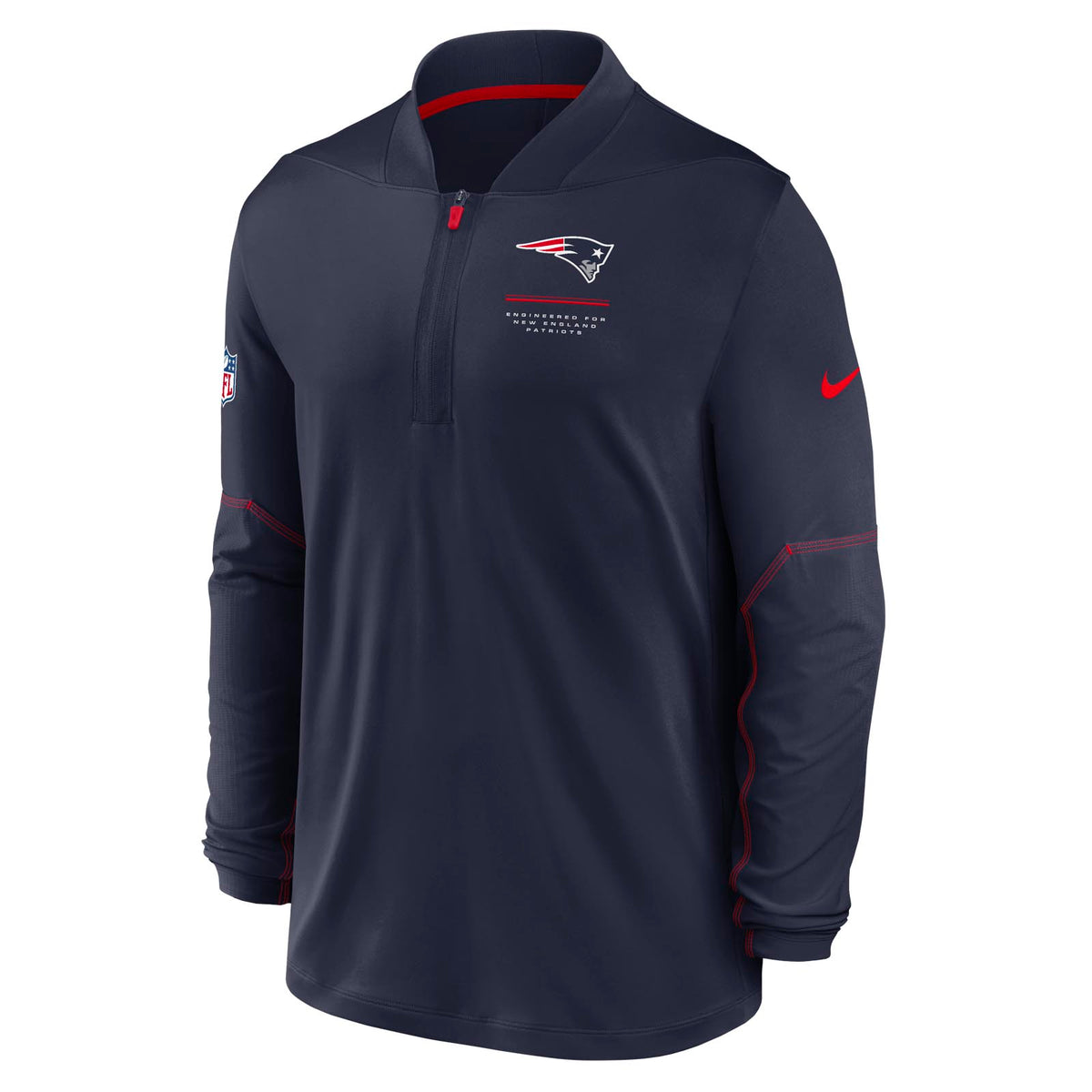 Nike Mens Patriots Dri-Fit HZ Top Navy