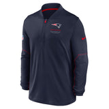 Nike Mens Patriots Dri-Fit HZ Top Navy