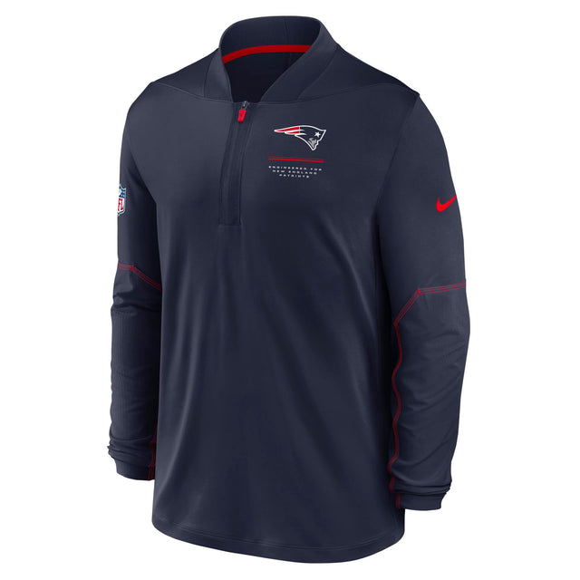 Nike Mens Patriots Dri-Fit HZ Top Navy