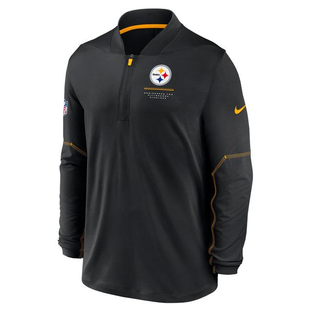 Nike Mens Steelers Dri-Fit HZ Top Blk