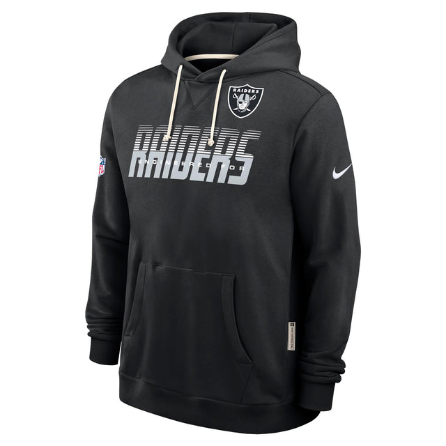 Nike Mens Raiders Dri-Fit SI Hoodie Blk