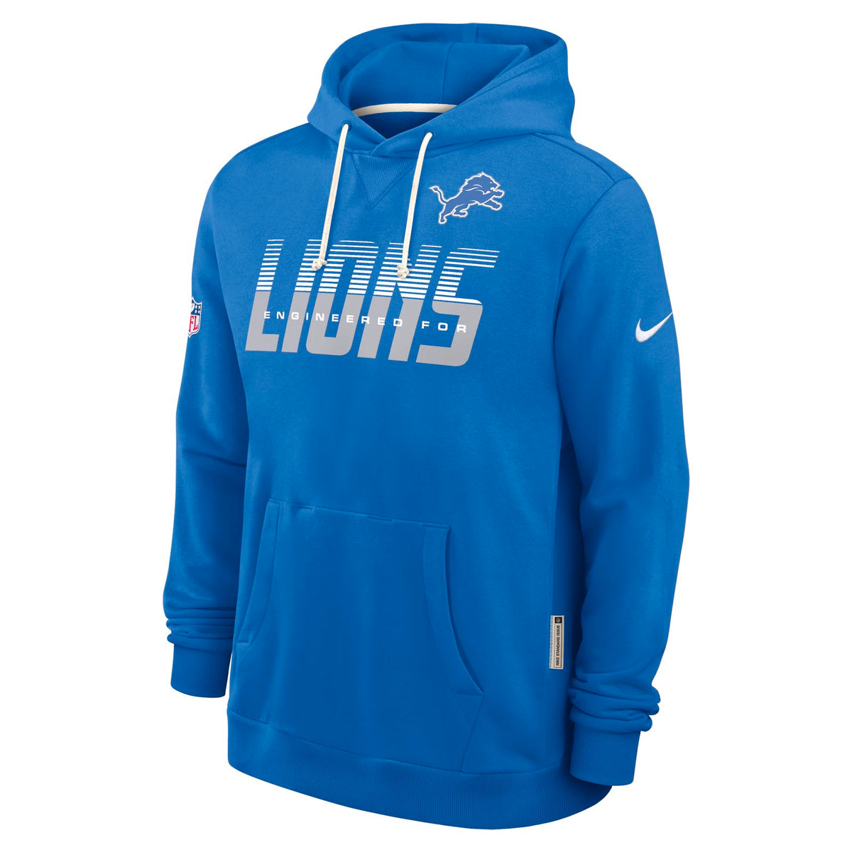 Nike Mens Lions Dri-Fit SI PO Hoodie Blu