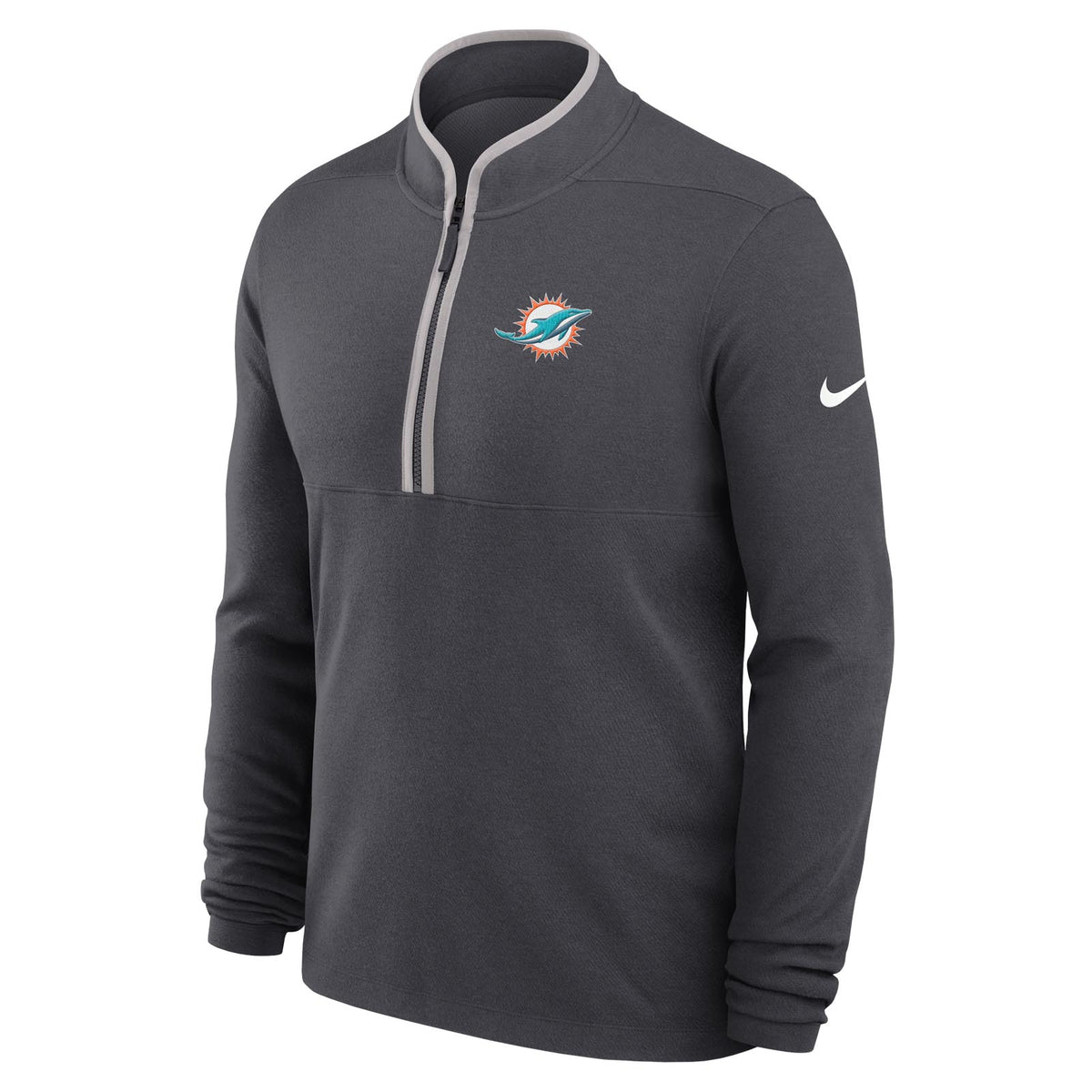 Nike Miami Dolphins Victory Dri-FIT Mens Half-Zip Top