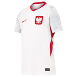Nike Poland WC26 Kids Home Jersey White