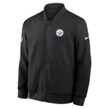 Nike Pittsburgh Steelers Mens Sideline Bomber Jacket