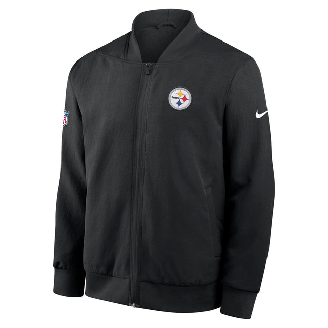 Nike Pittsburgh Steelers Mens Sideline Bomber Jacket