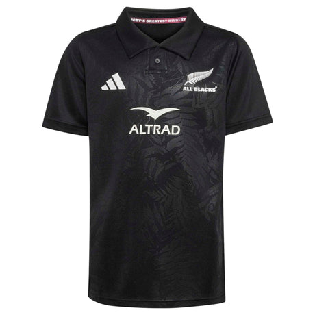 adidas New Zealand All Blacks Kids Home Rugby Jersey