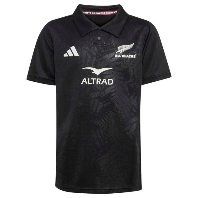 adidas New Zealand All Blacks Kids Home Rugby Jersey
