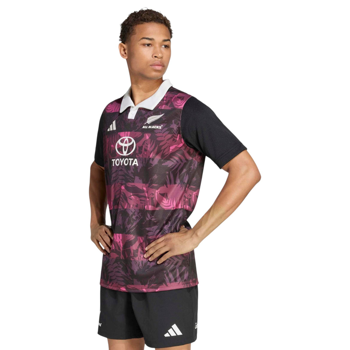 adidas All Blacks Rugby Adults South Africa Tour Training Jersey