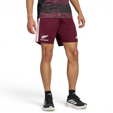 adidas All Blacks Rugby Adults Slim-Fit Gym Shorts