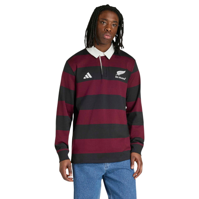adidas New Zealand All Blacks Rugby Heritage Polo Shirt