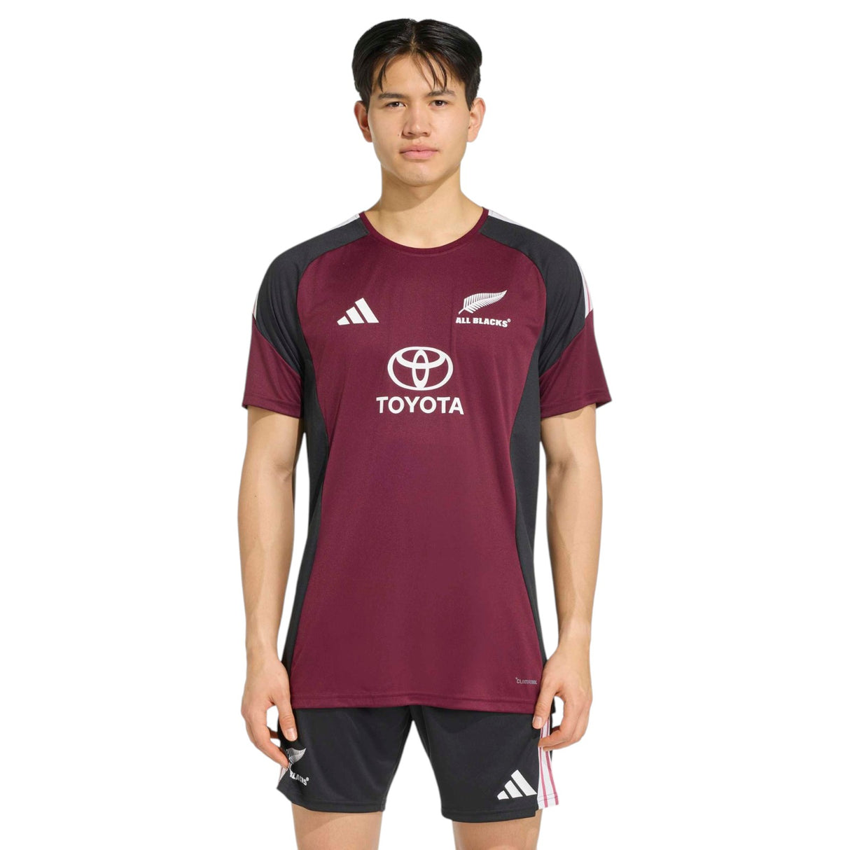 adidas New Zealand All Blacks Rugby Mens Performance T-Shirt