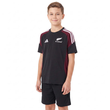 adidas New Zealand All Blacks Rugby Kids Cotton T-Shirt