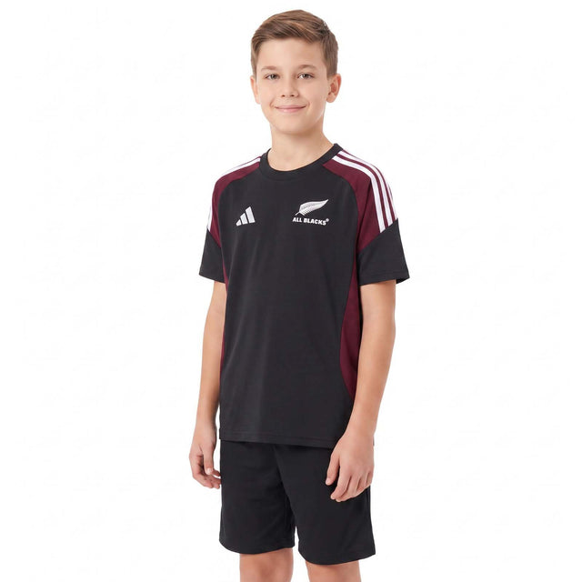 adidas New Zealand All Blacks Rugby Kids Cotton T-Shirt