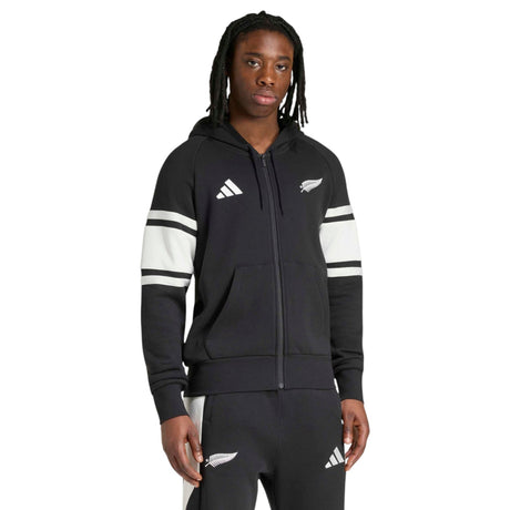 adidas New Zealand All Blacks Leisurewear Full-Zip Hoodie