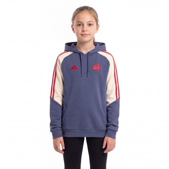 adidas France Rugby Kids Hoodie