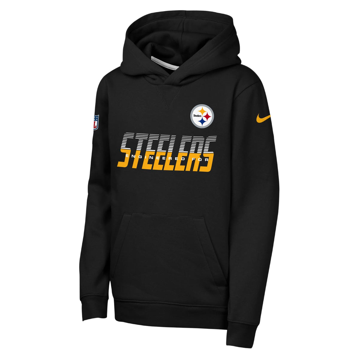 Nike Pittsburgh Steelers Sideline Pullover Kids Hoodie
