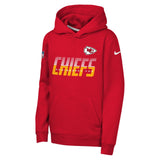 Nike Kansas City Chiefs Sideline Pullover Kids Hoodie
