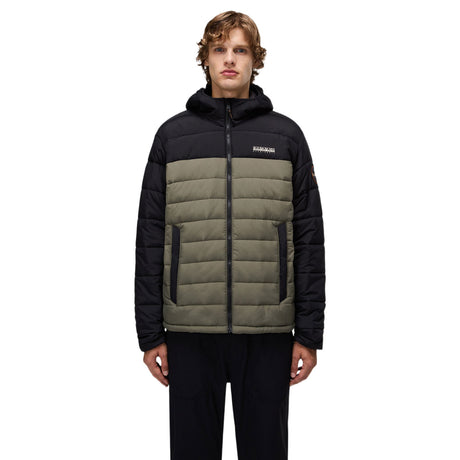 NAPAPIJRI A GESAR Mens Hooded Jckt Green