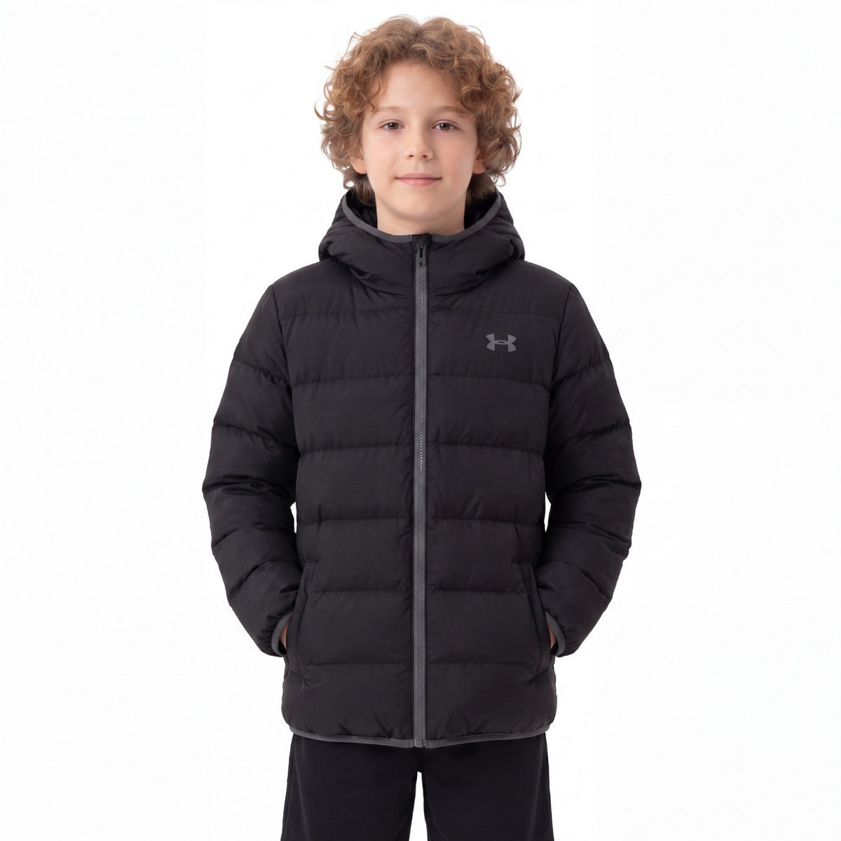 Under Armour Pronto Kids Insulated Hooded Puffer Jacket
