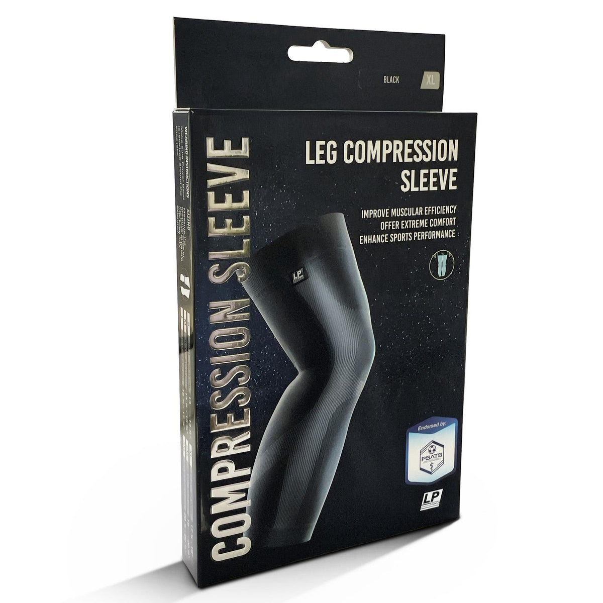 LP Power Adults Knee Compression Sleeve - Black – Intersport Elverys