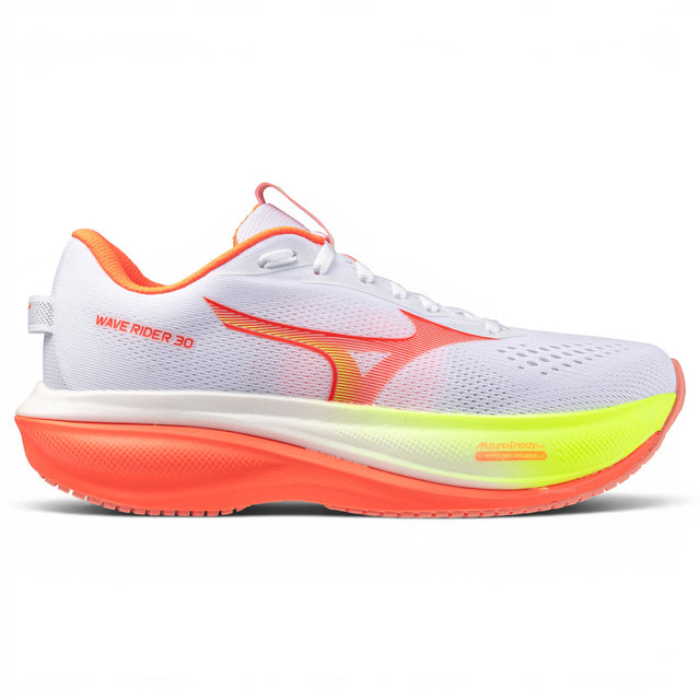 Mizuno Wave Rider 30 Wmns Wht Coral Lime