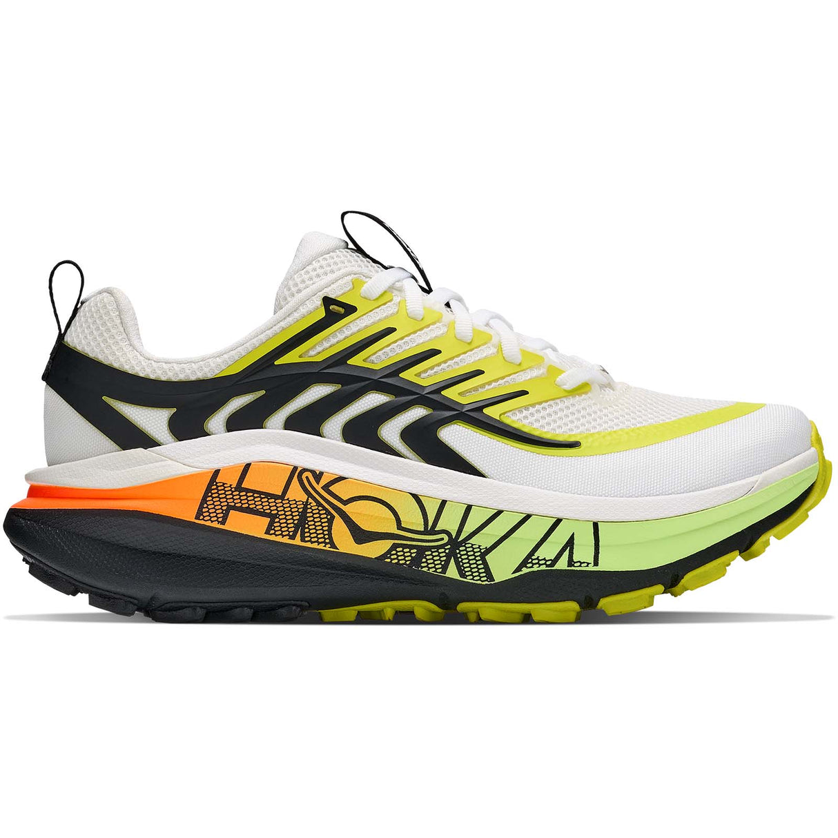 Hoka Stinson 8 Womens Frost Blk White
