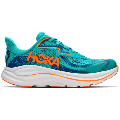 Hoka Clifton 10 Kids Soft-Cushioned Running Shoes
