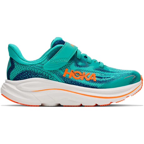 Hoka Clifton 10 Little Kids Cushioned Running Shoes