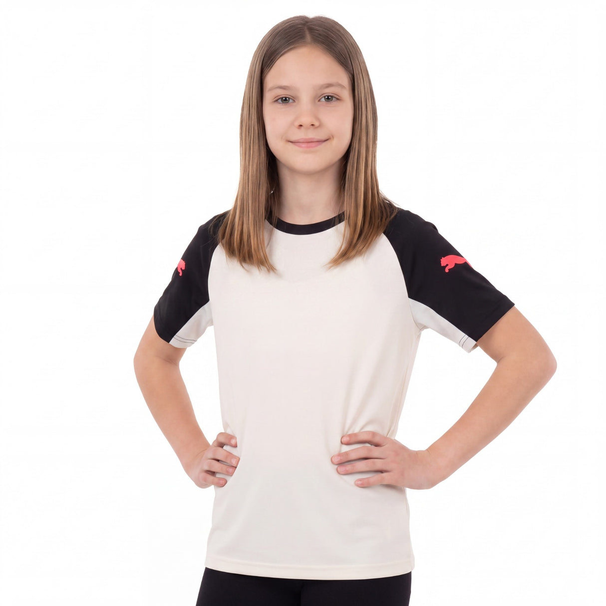 Puma IndividualLIGA Kids Short-Sleeve Football Jersey