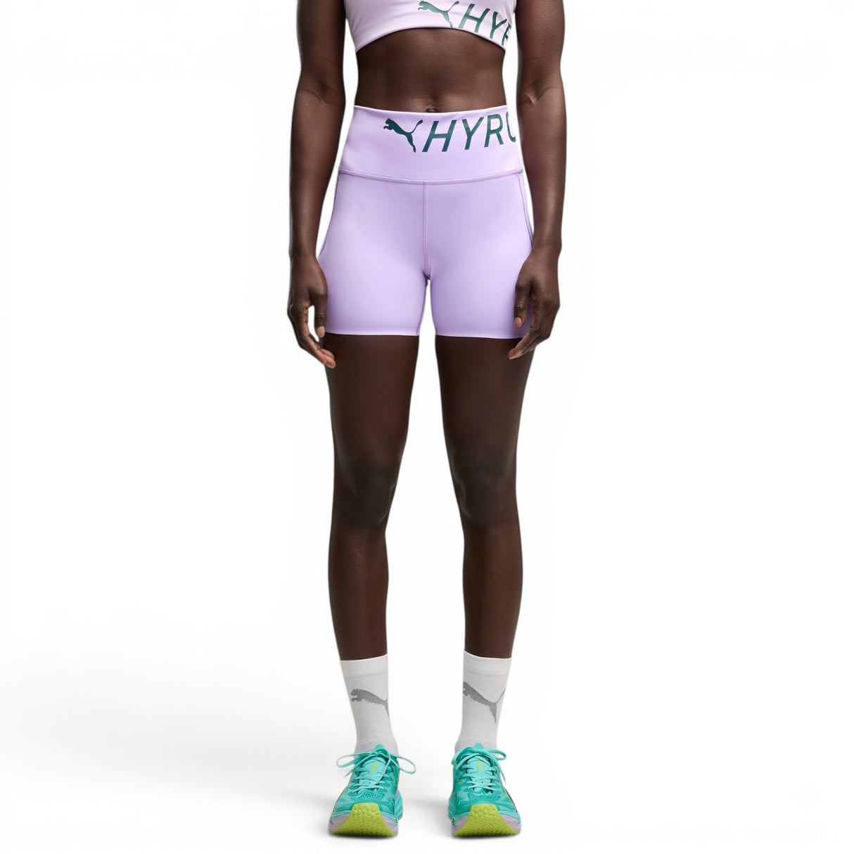 Puma x Hyrox PWRMODE Womens Regular-Fit Training Shorts