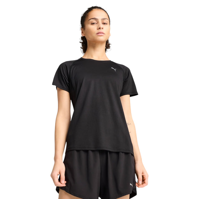Puma W Run Velocity Poly Tee Black