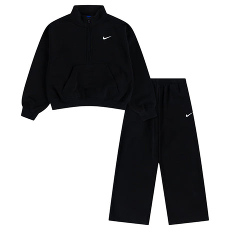 Nike Jr Girls NSW STD Flc Qzip Pants Blk