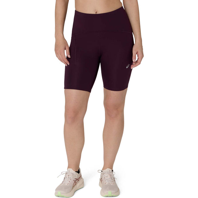 ASICS Road High Waist 8 Inch Womens Running Shorts