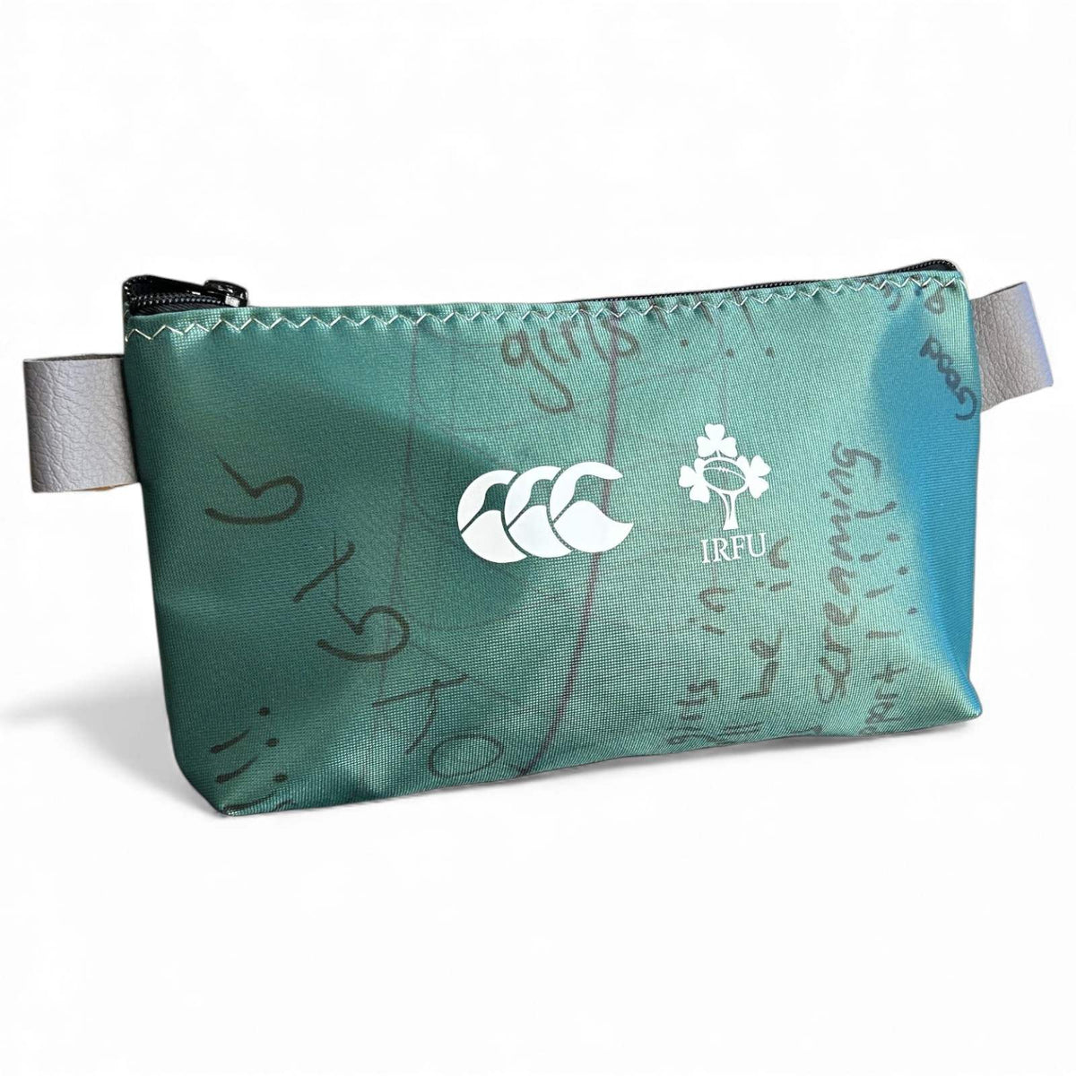 Canterbury IRFU Ireland Rugby Upcycled Giant Jersey Make-Up Bag ...