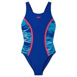 Speedo Hyperboom Splice Muscleback Girls Swimsuit