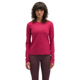 Hoka W Everyrun Long Sleeve Red